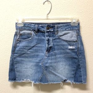 AEO denim skirt